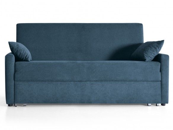 Sofá cama sistema de apertura extensible tapizado marino  merkamueble