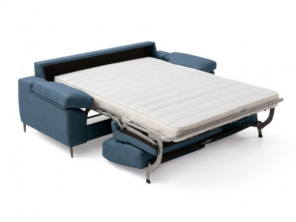 Sofá cama sistema de apertura italiano tapizado marino  merkamueble