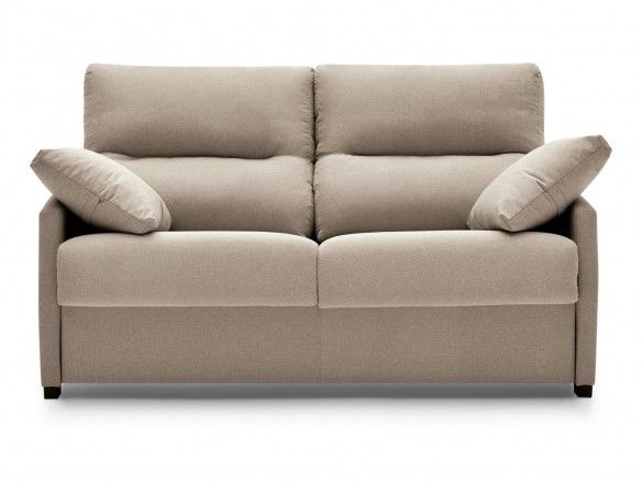Sofá cama sistema de apertura italiano tapizado beige  merkamueble