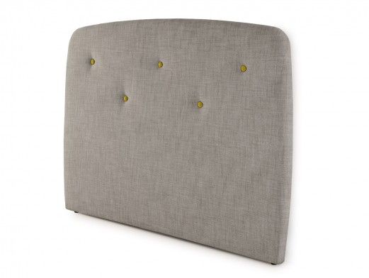 Cabecero tapizado savana light grey  merkamueble