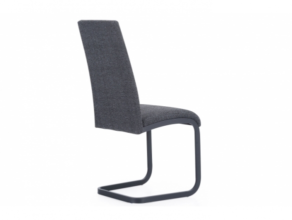 Pack 4 sillas comedor tejido color gris antracita  merkamueble