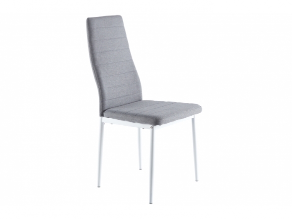Pack 4 sillas de comedor color gris-blanca  merkamueble