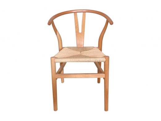 Pack 2 Sillas Comedor Madera Natural Claro - Cuerda  merkamueble 2