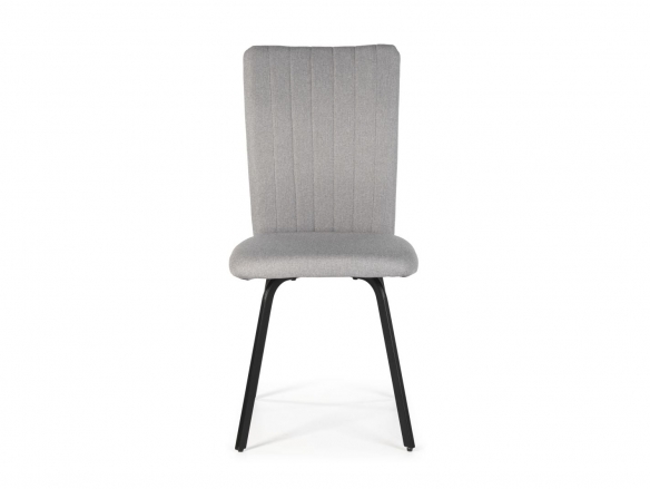 Pack 4 sillas color gris claro-negro  merkamueble