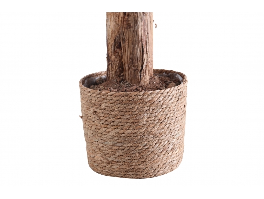 Cesto esparto para planta artificial  merkamueble 2