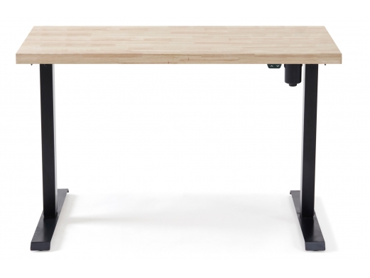 Mesa escritorio y despacho motorizada elevable 140 x 70 cm color nordish-negro  merkamueble 2