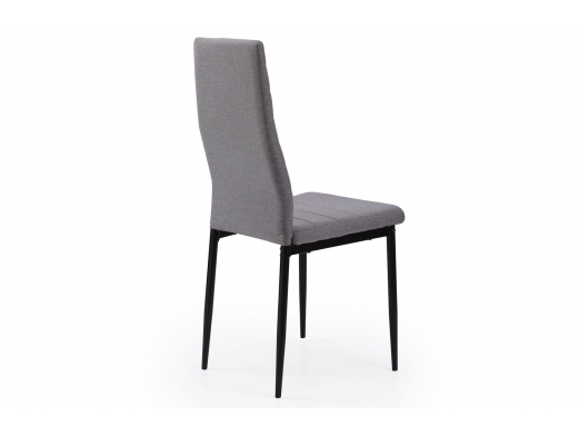 Pack 4 sillas comedor tejido color gris  merkamueble 2