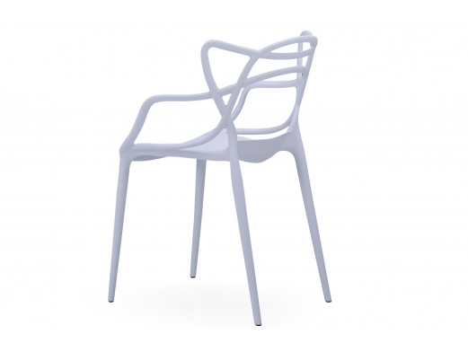 Pack 4 sillas diseño blanco  merkamueble 2