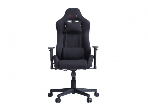 Sillón gamer giratorio y reclinable color negro  merkamueble 2