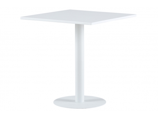 Mesa cuadrada color blanco 70 x 70 cm  merkamueble 2