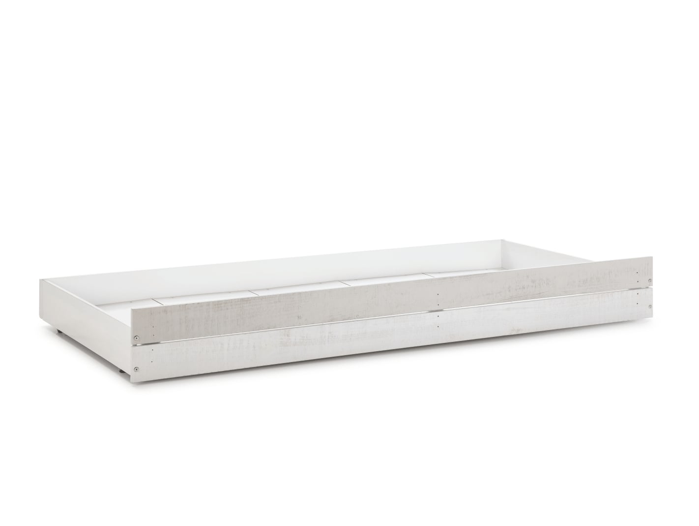Cajón para cabaña 90 x 190 blanco rústico y gris
