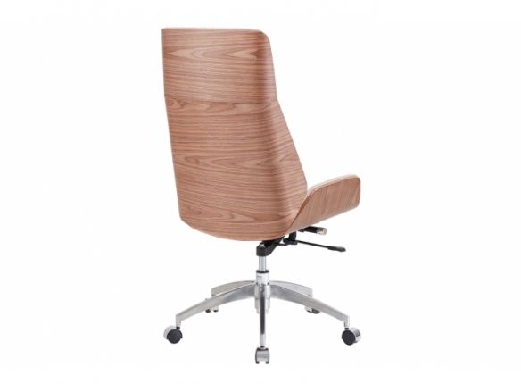 Sillón giratorio símil piel blanco crema  merkamueble