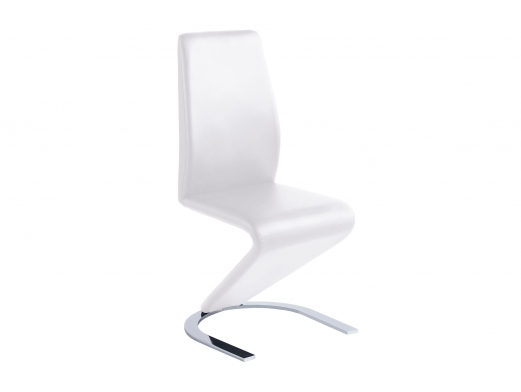 Pack 2 sillas comedor símil piel blanco  merkamueble 2
