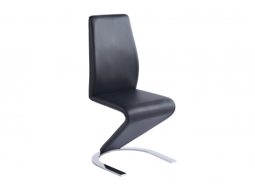 Pack 2 sillas comedor símil piel negro  merkamueble 2