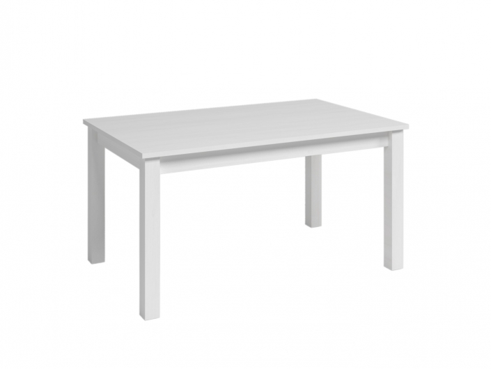 Mesa de comedor rectangular extensible de 135 cm. patas cuadrada  merkamueble