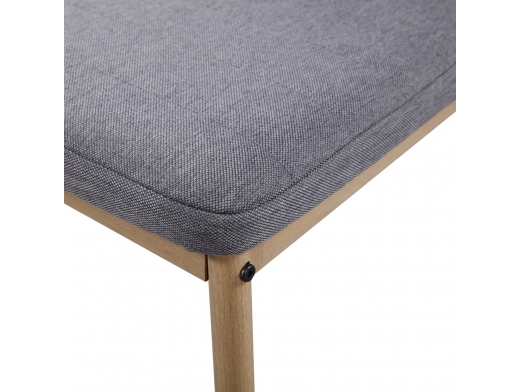 Pack 4 sillas gris acero aserradas  merkamueble 2