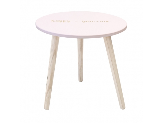 Mesita rosa happy  merkamueble 2