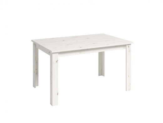 Mesa de comedor rectangular extensible de 135 cm. patas -L-  merkamueble