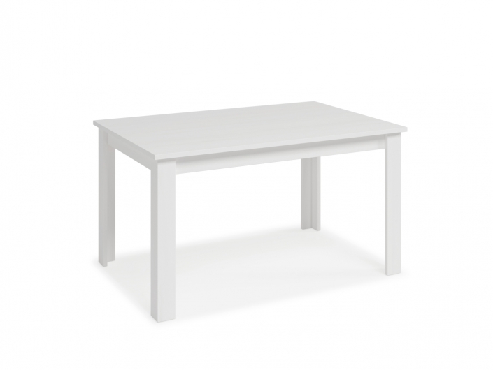 Mesa de comedor rectangular extensible de 135 cm. patas -L-  merkamueble