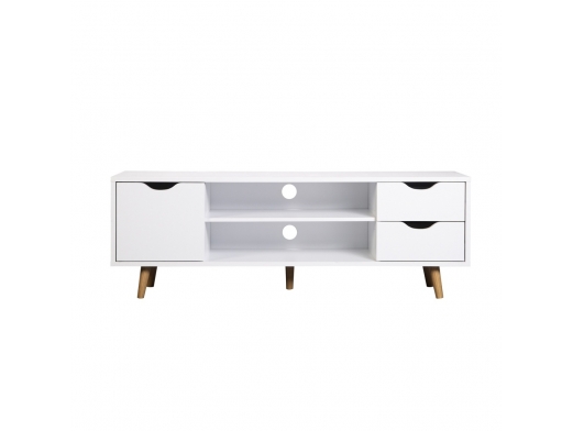 Mesa tv blanca 140  merkamueble 2