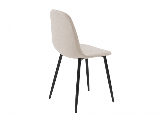 Pack 4 Sillas comedor tejido beige  merkamueble 2