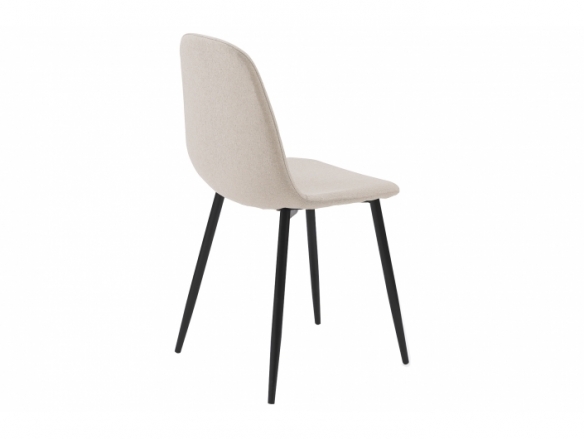 Pack 4 Sillas comedor tejido beige  merkamueble
