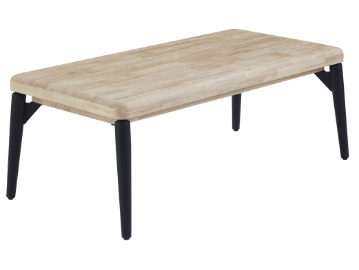 Mesa centro elevable color roble nordish-negro  merkamueble 2