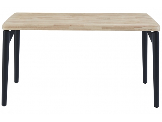 Mesa comedor fija 140 cm color nordish - negro  merkamueble 2