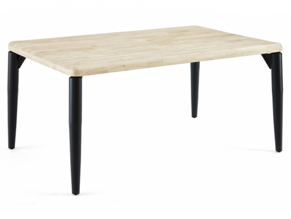 Mesa comedor fija 160 cm color nordish - negro  merkamueble