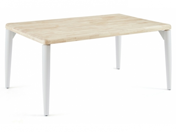 Mesa comedor fija 160 cm color nordish - blanco  merkamueble