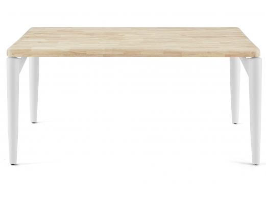 Mesa comedor fija 160 cm color nordish - blanco  merkamueble 2
