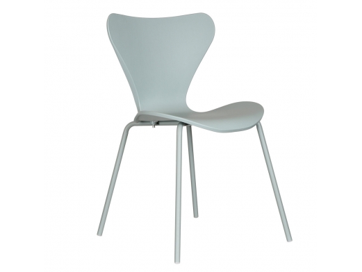Silla aguamarina de propileno  merkamueble