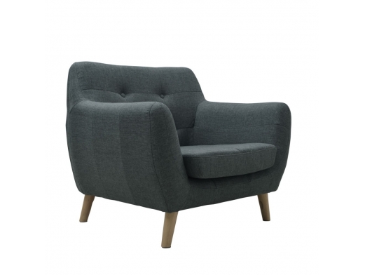 Sillón verde oscuro vintage  merkamueble 2