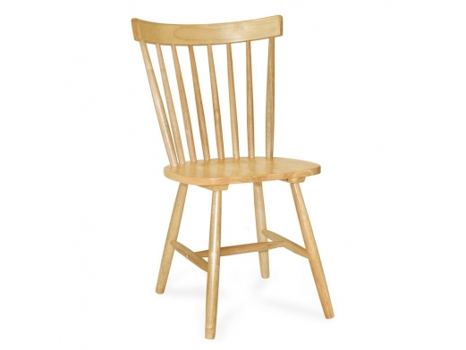 Silla de madera natural  merkamueble