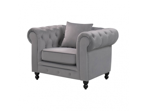 Butaca chester color gris  merkamueble 2