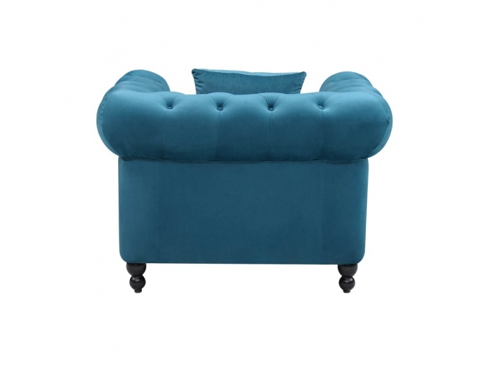 Butaca chester color azul