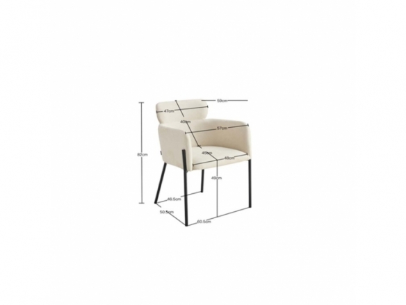 Silla rosa patas metalicas negras  merkamueble