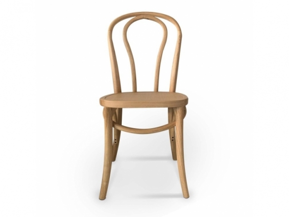 Silla madera curvada color natural  merkamueble