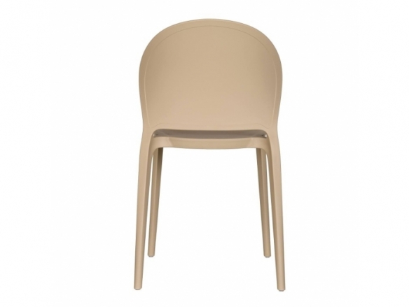 Silla color arena patas metalicas  merkamueble