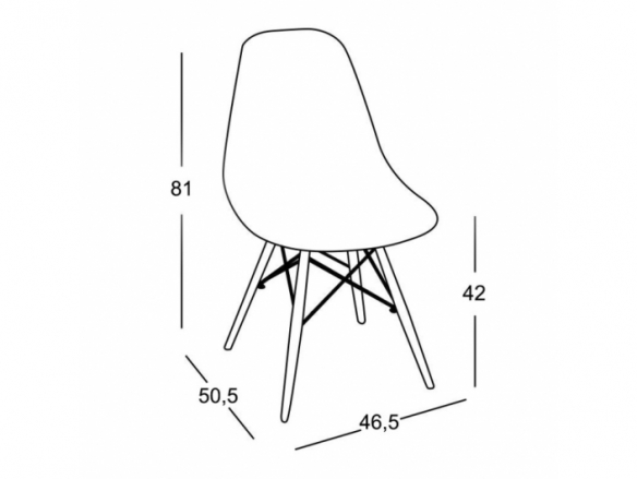 Silla color aguamarina patas de madera  merkamueble