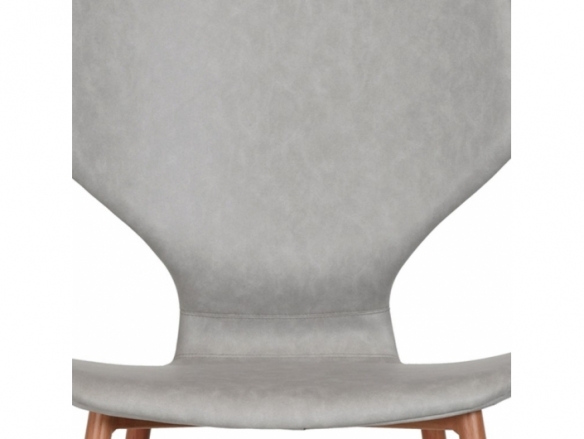 Silla tapizada gris  merkamueble