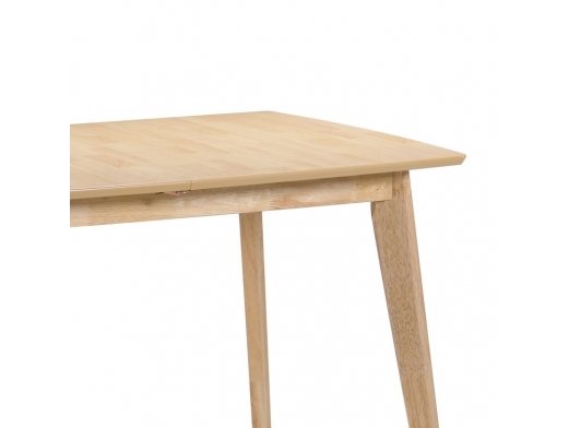 Mesa madera rectangular extensible 120-160 cm  merkamueble 2
