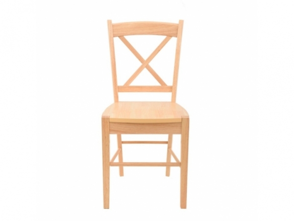 Silla madera color natural  merkamueble