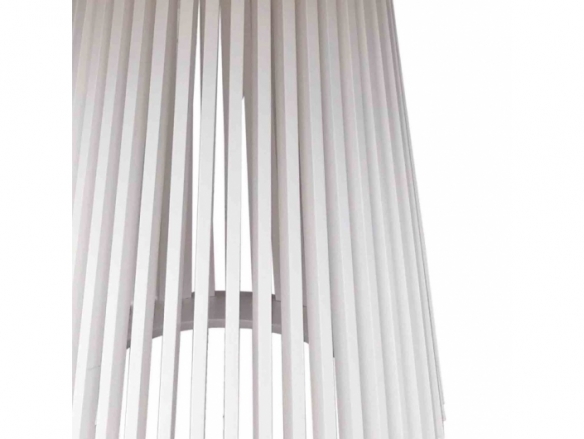 Mesa redonda blanca lacada 100 cm  merkamueble