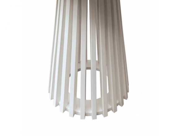 Mesa de centro redonda lacado blanca 50 cm  merkamueble