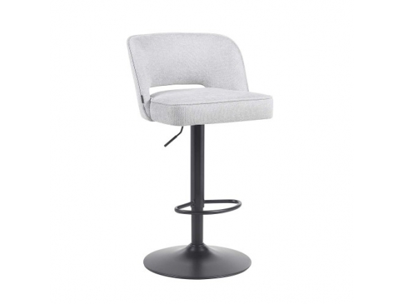 Taburete gris claro elevable  merkamueble