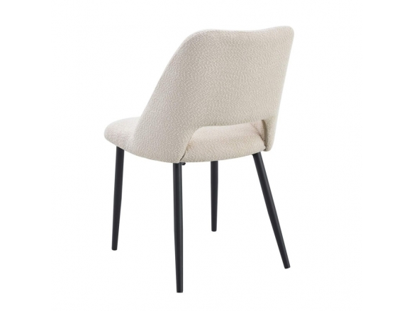 Silla tapizada arena  merkamueble