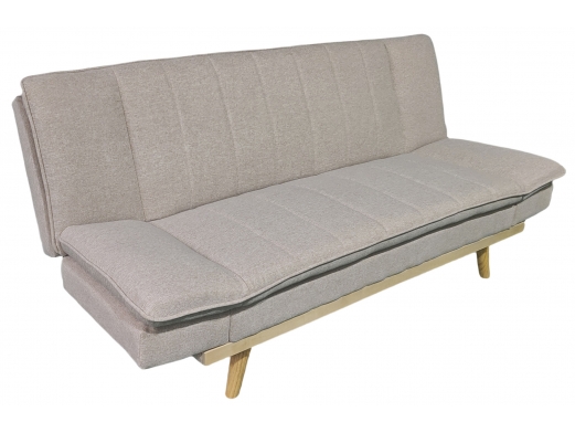 Sofa cama 114 x 189 cm tejido beige  merkamueble