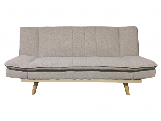 Sofa cama 114 x 189 cm tejido beige  merkamueble 2
