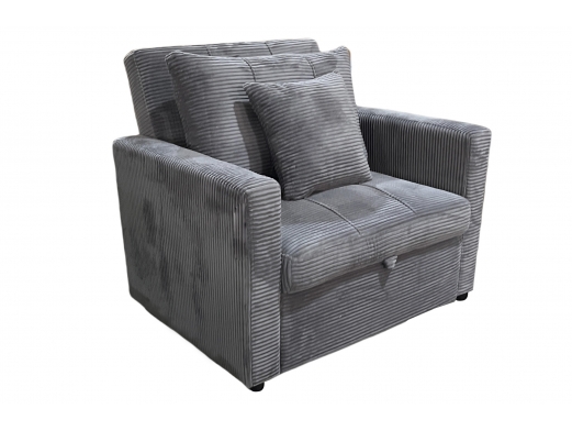 Sofa cama 99 cm gris  merkamueble